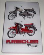 KREIDLER : Metalen Bord Classic Kreidler Florett Brommer, Verzamelen, Verzenden, Nieuw, Reclamebord