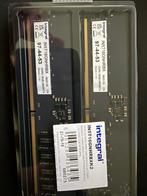 Integral 32GB (2x16GB) DDR5 4800MT (nieuw), Informatique & Logiciels, Mémoire RAM, Neuf, 32 GB, Enlèvement ou Envoi, Desktop