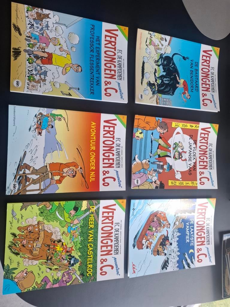 Vertongen & co strips, Boeken, Ophalen