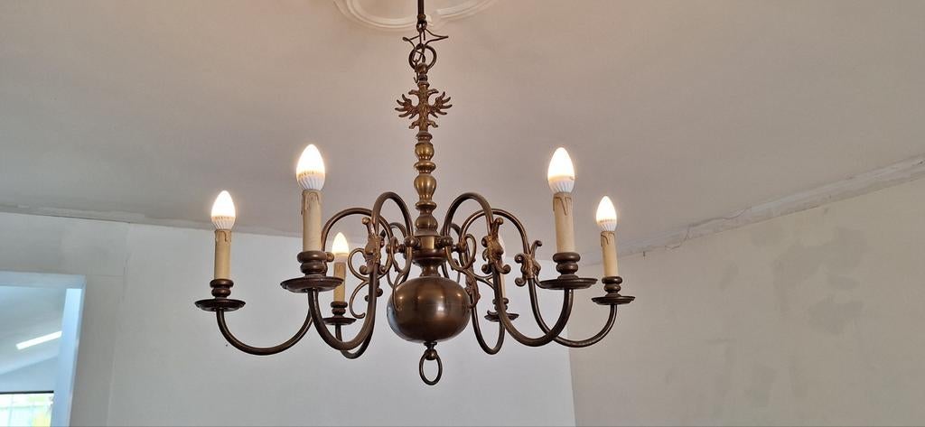 Lamp, kroonluchter, verlichting, Ophalen