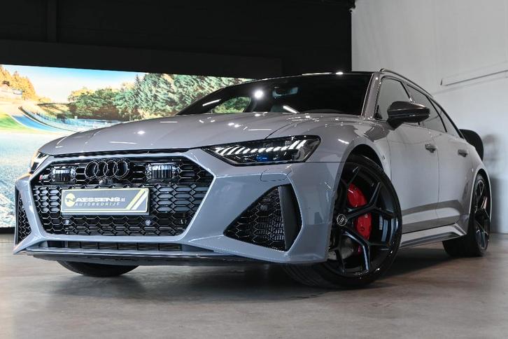 Audi RS6 Avant 4.0 V8 TFSI Quattro Performance, Auto's, Audi, Bedrijf, Te koop, RS6, 360° camera, 4x4, ABS, Achteruitrijcamera