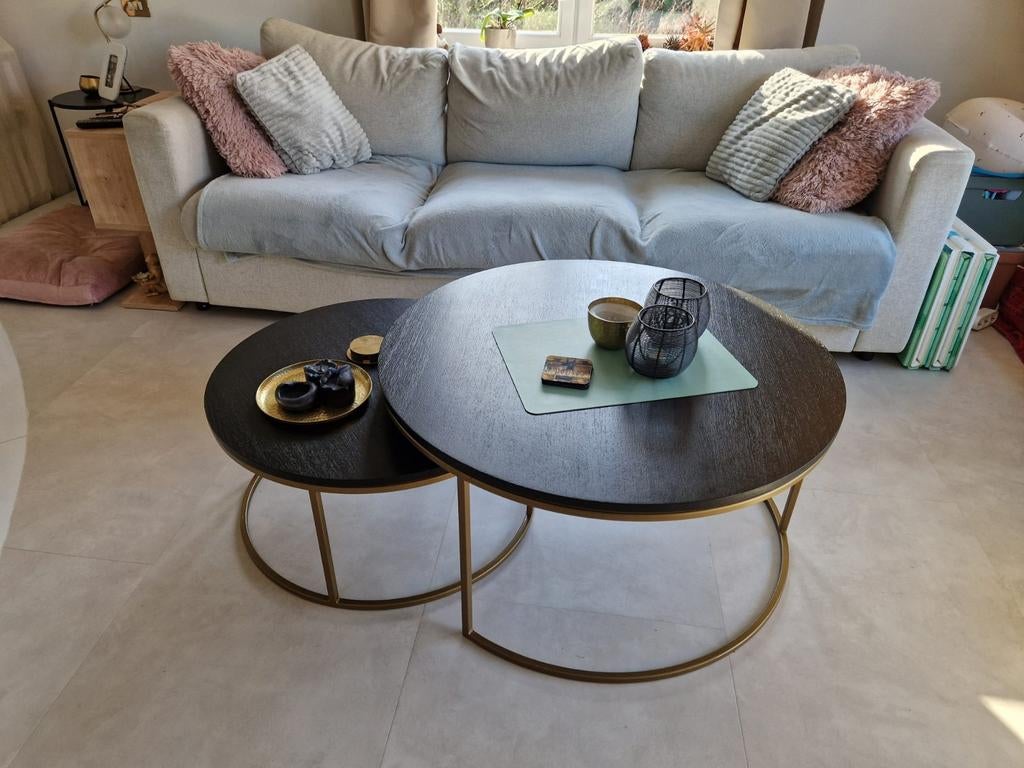 Salontafel set Todd (Charrell) – set van 2, Huis en Inrichting, Zetels | Complete zithoeken, Ophalen