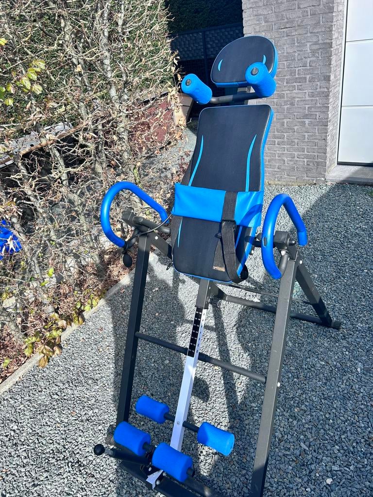 Inversie tafel, Ophalen, Gebruikt