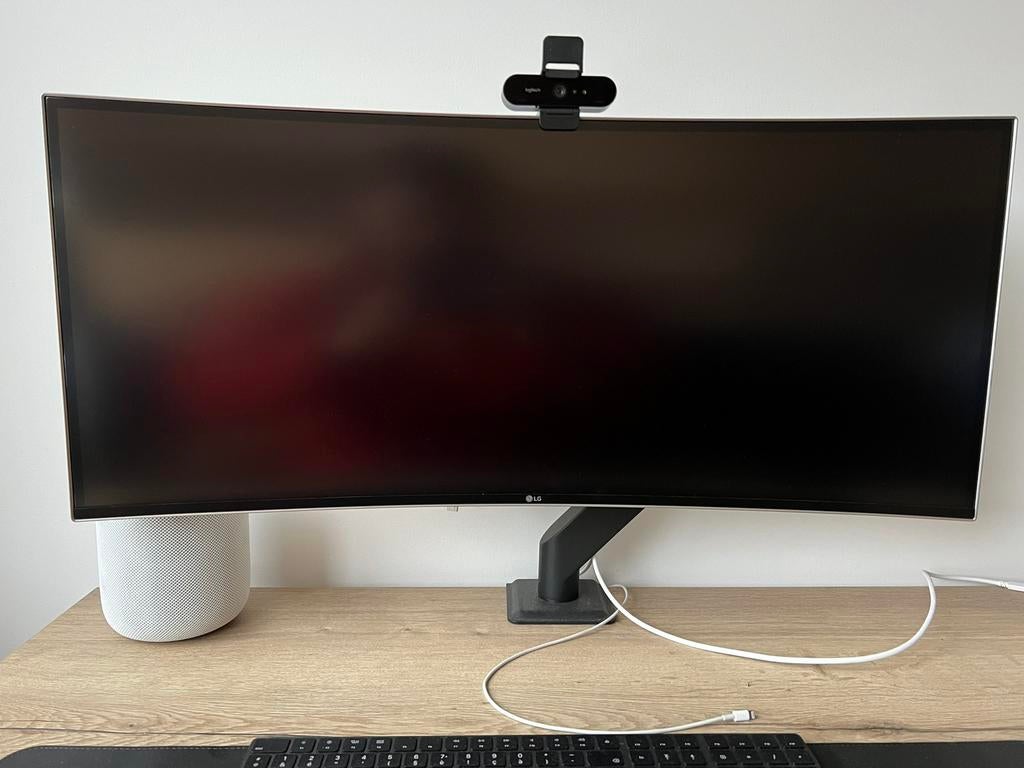 LG 34UC99 Curved Monitor, Ophalen, Zo goed als nieuw