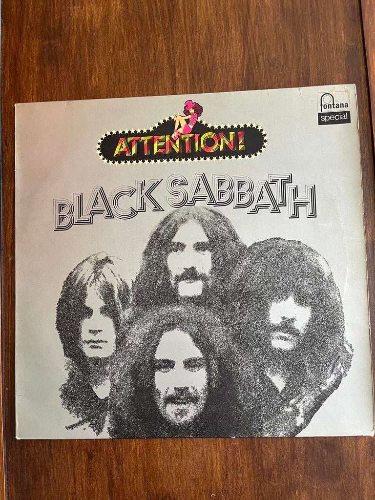 Dubbel Lp Black Sabbath./. Live Evil  +lp.Black S Attention., Enlèvement, Comme neuf
