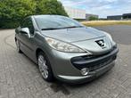 Peugeot 207CC | 118000KM | 2017 | Dig AC Leder | Topstaat, Auto's, 4 zetels, Zwart, Cabriolet, Parkeersensor