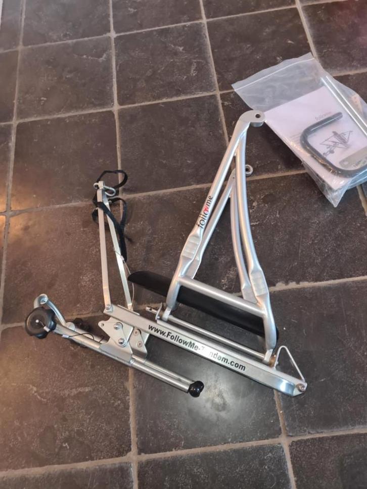 follow me tandem, Vélos & Vélomoteurs, Accessoires vélo | Remorques, Utilisé, Autres types, Enlèvement