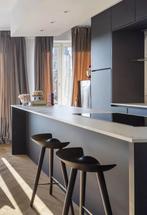 Set de tabourets de bar ML42 - ByLassen, Avec repose-pieds, 2 tabourets, Enlèvement, Utilisé