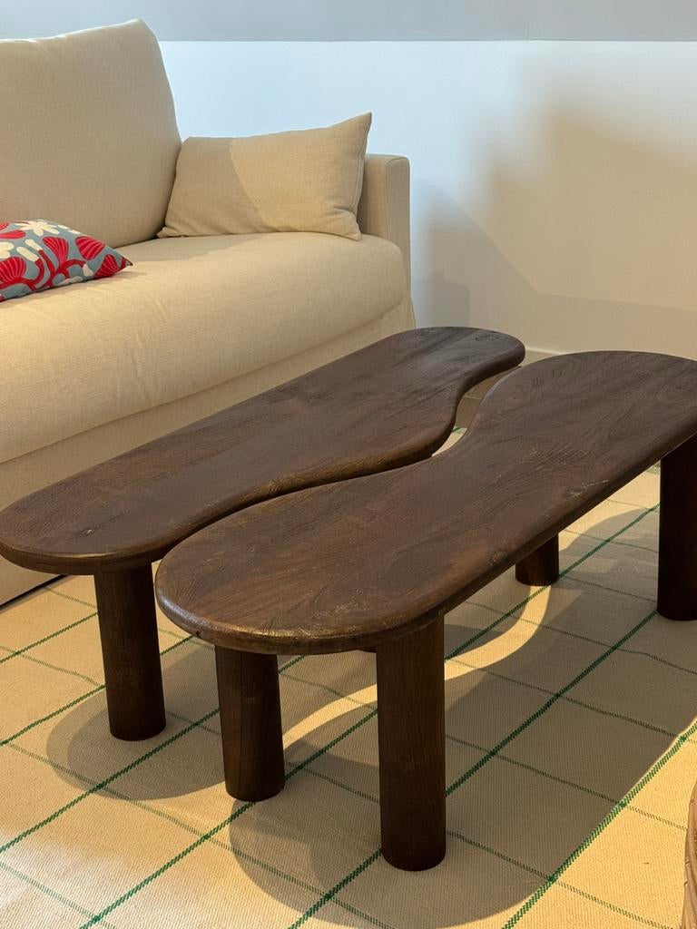 Salontafel Organisch set van 2, Huis en Inrichting, Ophalen, Zo goed als nieuw