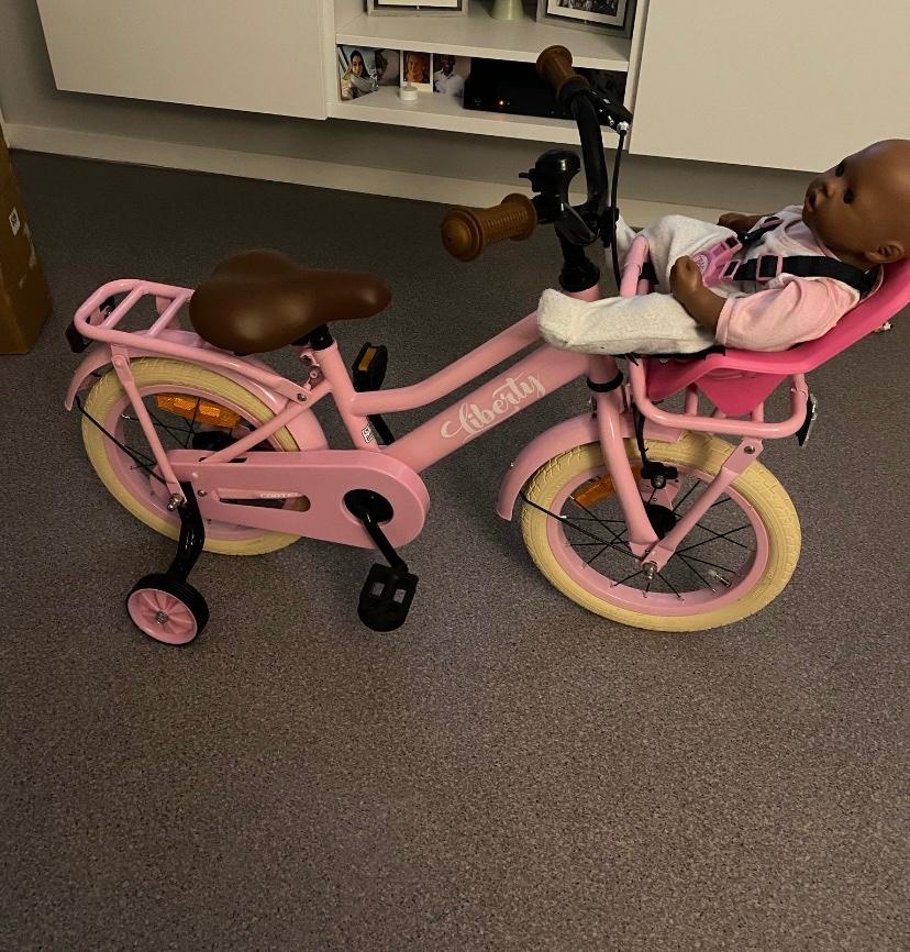 Kinderfiets, Vélos & Vélomoteurs, Vélos | Filles, Liberty, Comme neuf, Enlèvement, 14 pouces ou moins