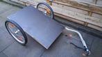 Fiets plateau aanhangwagen, Ophalen