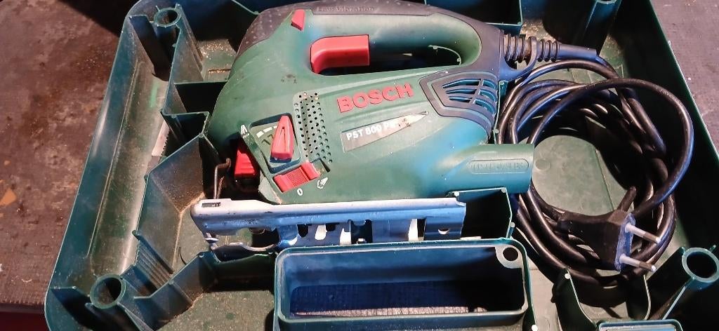decoepeerzaag bosch, Ophalen, Variabele snelheid, 400 tot 600 watt, Zo goed als nieuw