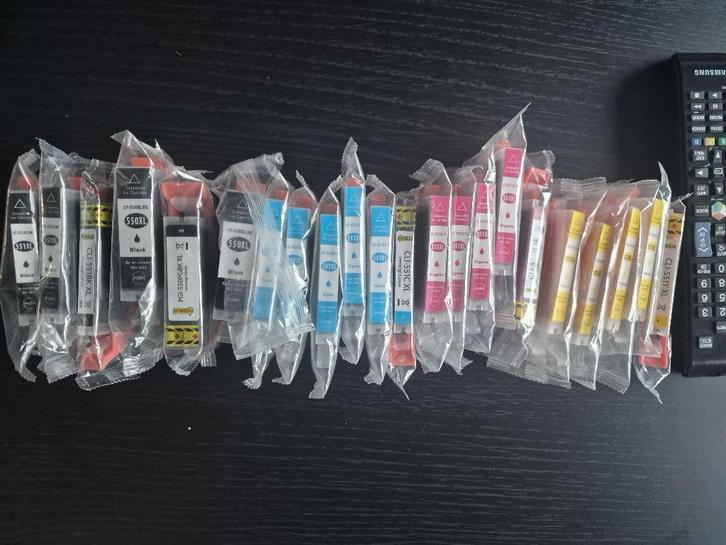 Cartouches Canon 550 XL et 551 XL, Informatique & Logiciels, Fournitures d'imprimante, Neuf, Cartridge, Enlèvement ou Envoi