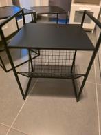 Table d'appui avec rangement journal/ remote TV etc, Huis en Inrichting, Kasten | Stellingkasten, Ophalen