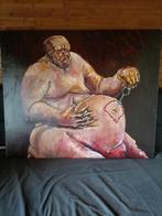 Lot schilderijen weg wegens opruiming van inboedel, Ophalen