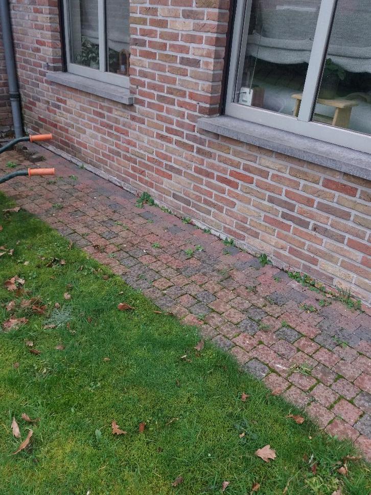 betonklinkers 11/11 gratis, Tuin en Terras, Tegels en Klinkers, Gebruikt, Klinkers, Beton, 10 m² of meer, Ophalen