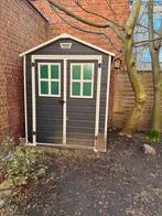 Keter Manor 65 tuinhuis +-2mx2m - zelf demonteren, Jardin & Terrasse, Enlèvement, Comme neuf, Synthétique, Abri de jardin