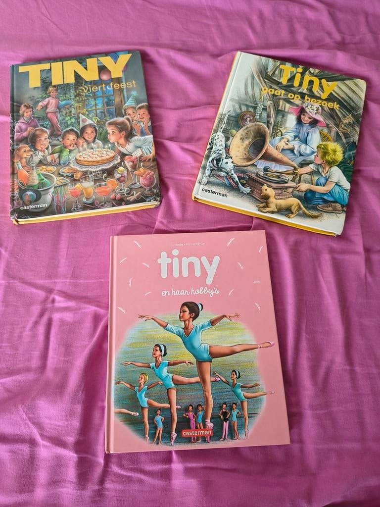 Tiny boeken met meerdere verhaaltjes, Ophalen