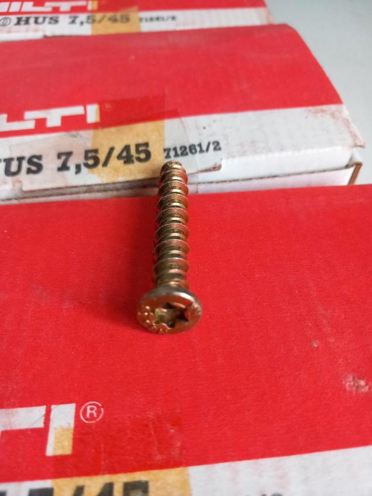 Hilti HUS schroefankers, Doe-het-zelf en Bouw, IJzerwaren en Bevestigingsmiddelen, Nieuw, Overige typen, Minder dan 50 mm, Ophalen of Verzenden