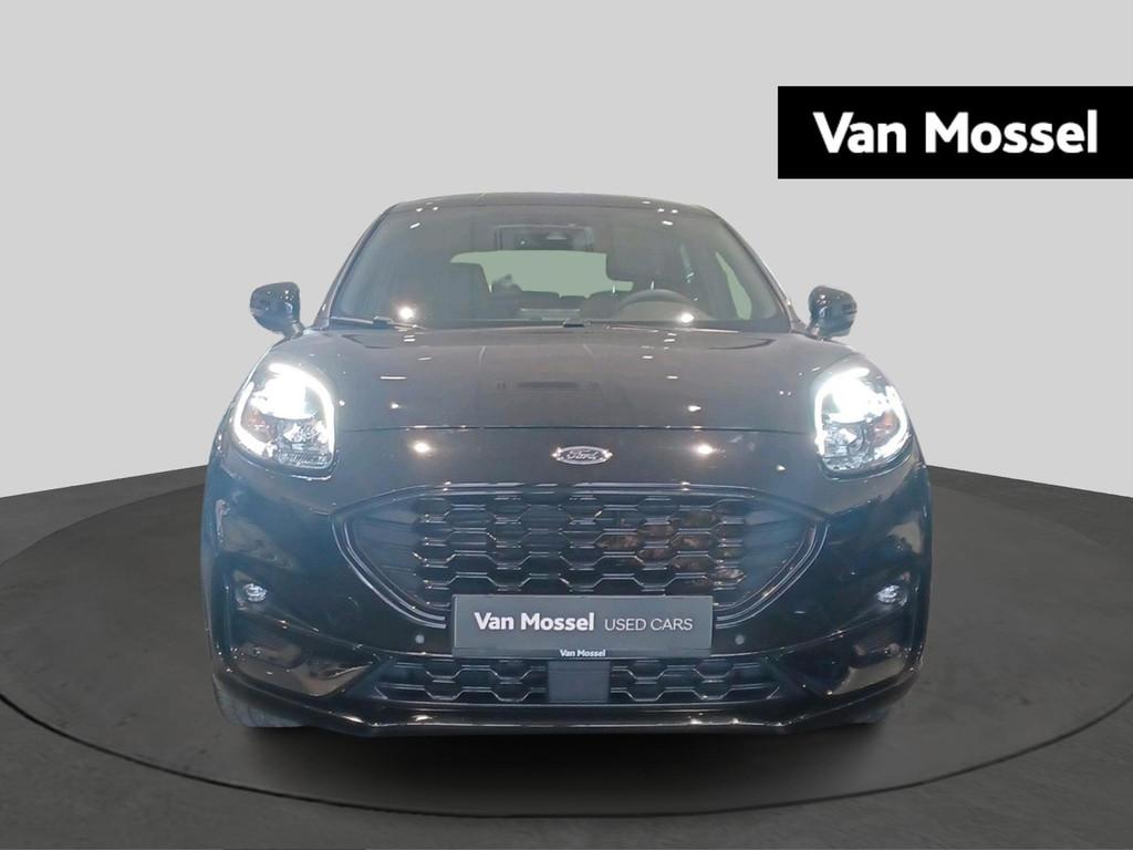 Ford Puma ST-Line X - Automaat - Pano - B&O - UNIEK, Auto's, Ford, 1226 kg, Leder en Stof, Zwart, Bedrijf