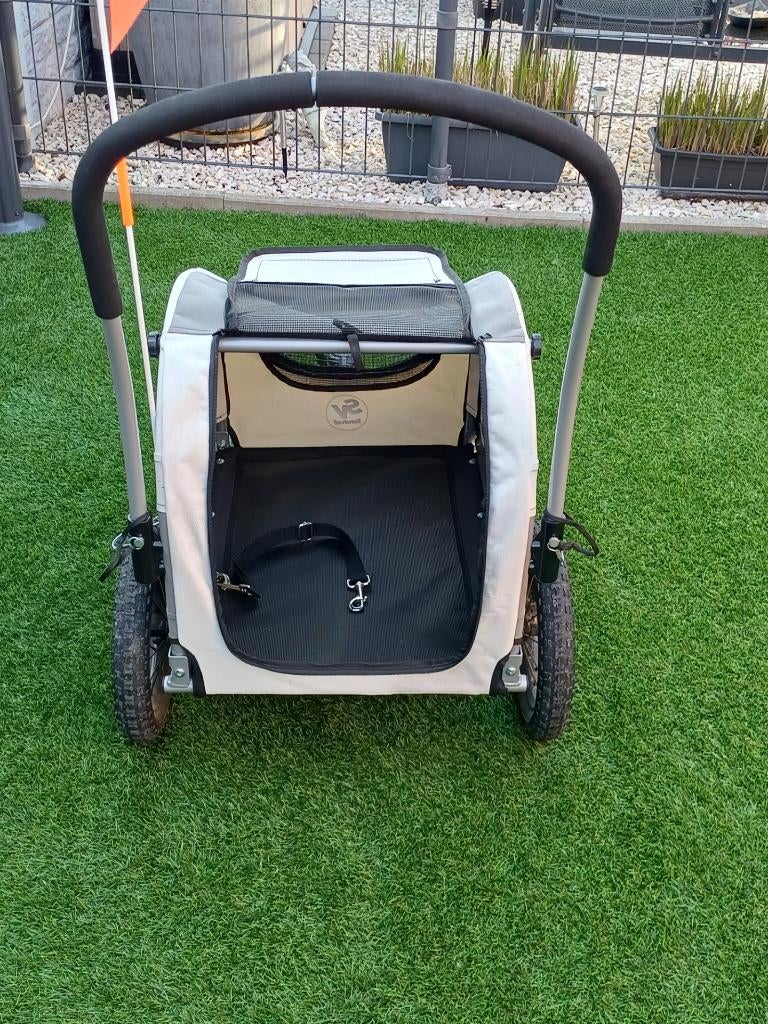 fietscar buggy voor honden, Ophalen, Zo goed als nieuw