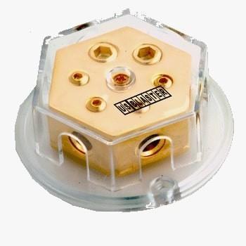 distri.block - 2x0GA in - 4x4GA out, Autos : Divers, Accessoires de voiture, Neuf, Enlèvement ou Envoi