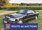 Mercedes-Benz 300CE-24 Cabriolet | 1993 | Route 66 Auctions, Auto's, Zwart, Mercedes-Benz, Bedrijf, Handgeschakeld