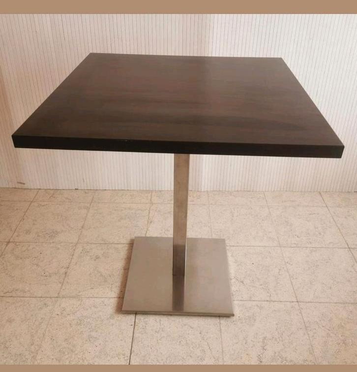 Tafel 70 x 70 cm, Huis en Inrichting, Tafels | Eettafels, Metaal, Ophalen