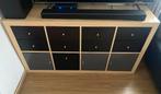 Te koop: IKEA KALLAX 4x2 met lades en deurtjes, Ophalen, Overige materialen, Zo goed als nieuw, Minder dan 150 cm