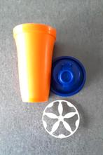 Te koop: Handige shaker van "Tupperware", Enlèvement, Utilisé, Orange