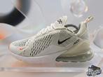 Nike Air Max 270 'White/Total Orange' EU44.5 2018, Enlèvement ou Envoi, Nike, Porté, Blanc