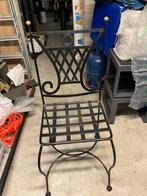 Chaises en métal, Maison & Meubles, Chaises, Enlèvement, Métal, Noir, Cinq, Six Chaises ou plus