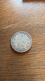 Zilveren munt 5 F (1873), Postzegels en Munten, Ophalen of Verzenden, Zilver, Losse munt, Zilver