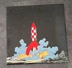 Kuifje raket naar de maan emaillen bord Tintin borden, Enlèvement ou Envoi, Comme neuf, Panneau publicitaire