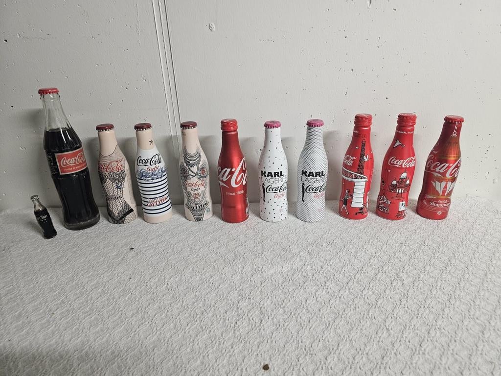 Verzameling Coca-Cola flesjes, Verzamelen, Ophalen of Verzenden