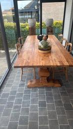 Tafel teak, Tuin en Terras, Ophalen, Zo goed als nieuw, Rechthoekig