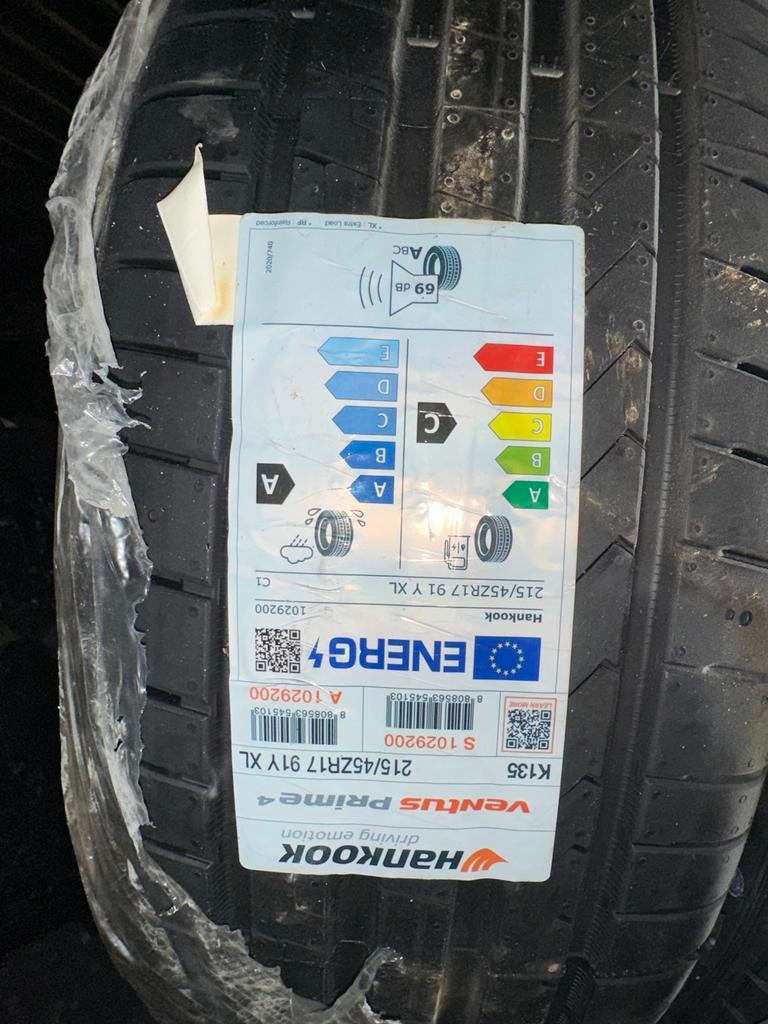 Pneu Hankook, Enlèvement, Neuf