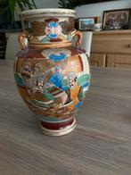 Magnifique vase Satsuma 25 x 16 cm, Antiquités & Art, Enlèvement ou Envoi