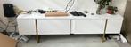 Witte tv meubel te koop, Enlèvement ou Envoi, Comme neuf