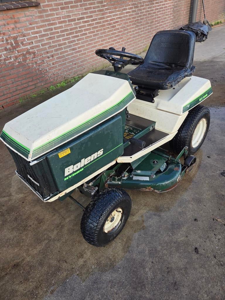Bolens ST 180 Hydro zitmaaier / tuintractor, Tondeuse rotative, Tondeuses à gazon à essence, Démarrage électrique, Utilisé