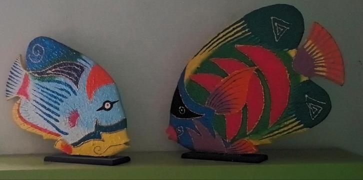 Twee decoratieve vissen., Collections, Flippos, Enlèvement