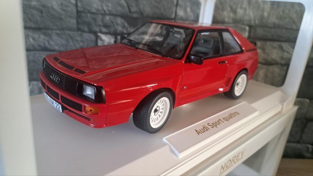 Audi sport Quattro 1/18éme, Neuf, Enlèvement ou Envoi, Voiture, Norev