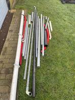 verschillende buizen + dakgoot, Doe-het-zelf en Bouw, Ophalen, Zo goed als nieuw, Dakgoot