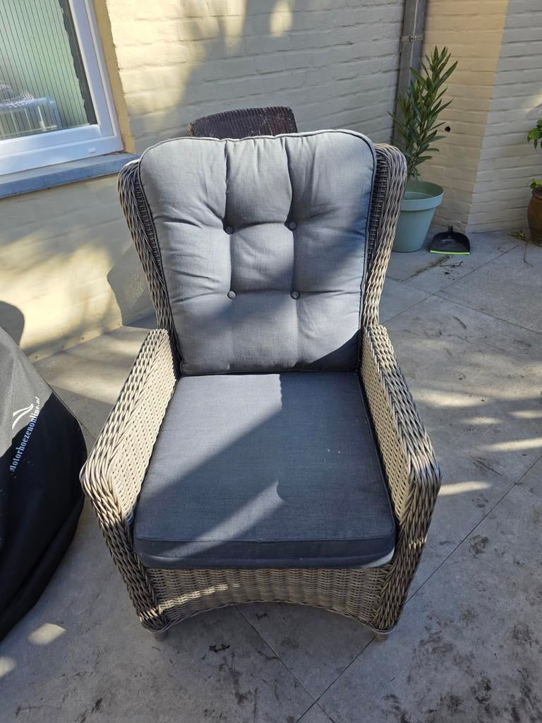 Rotan zetel, Tuin en Terras, Ophalen, Rotan