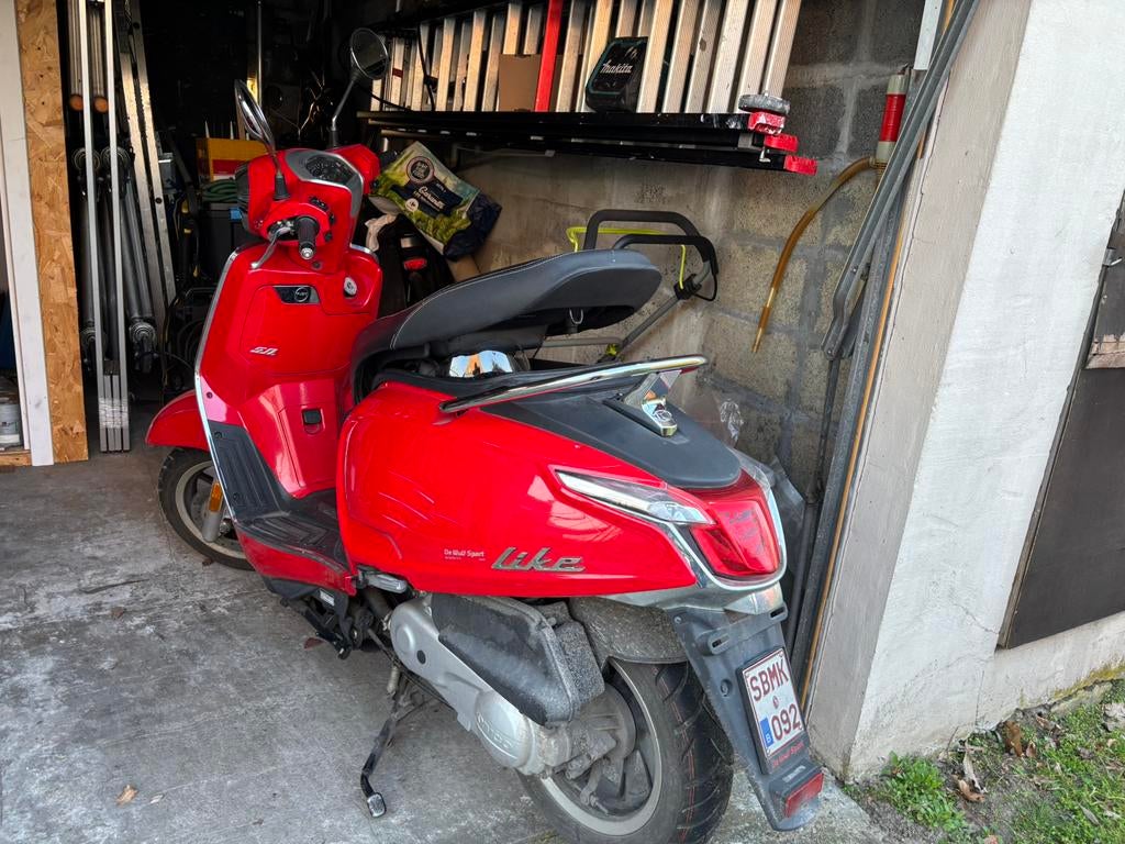 Kymco like 50. B klasse, Fietsen en Brommers, Snorfietsen en Snorscooters, Ophalen, Gebruikt, Kymco, Benzine