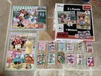 Mémoire + 2 puzzles Minnie Mouse de 30 pièces, Enlèvement ou Envoi, 10 à 50 pièces, Comme neuf, 4 à 6 ans