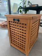 Teak opbergkist of als wasmand te gebruiken, Ophalen, Gebruikt