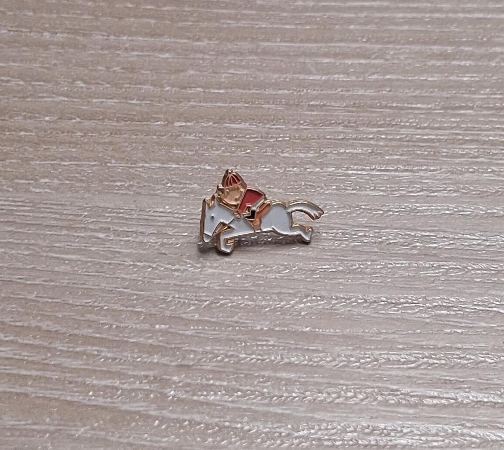 PIN - COBI - OLYMPISCHE SPELEN - PAARDRIJDEN, Ophalen of Verzenden, Gebruikt, Sport, Speldje of Pin