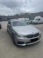 BMW 550XD in uitmuntende staat full opties, Autos, Cuir, Argent ou Gris, Feux de virage, Entretenue par le concessionnaire
