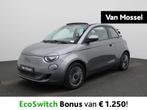 Fiat 500C 500e 42 kWh Icon Cabrio, Auto's, Fiat, 4 zetels, Stof, Cabriolet, Cruise Control